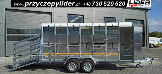 NW-017A przyczepa 430x177x186cm, do bydła, zwierząt