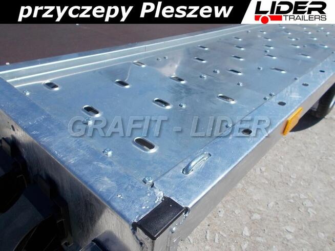 TM-231 przyczepa Carkeeper 460x203cm, laweta wychylana