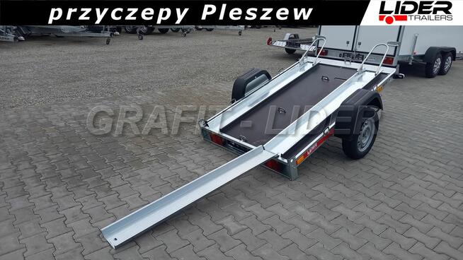 TM-337 przyczepa 200x120cm, MOTO 2 VER0 do 1 motocykla