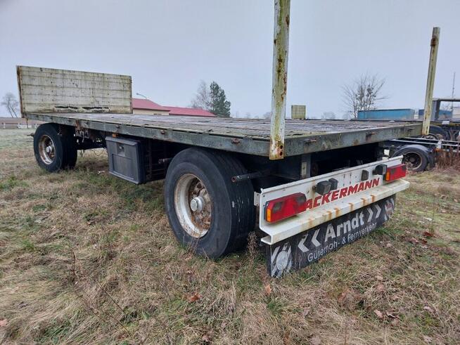 3x Przyczepa platforma marki Ackermann
