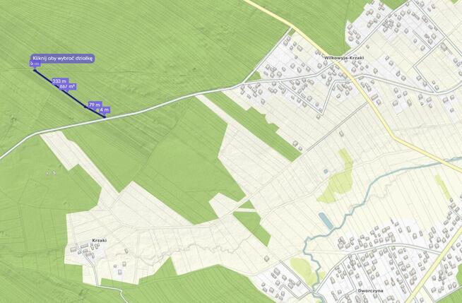 SPRZEDAM DZIAŁKI LEŚNE GIEDLAROWA.