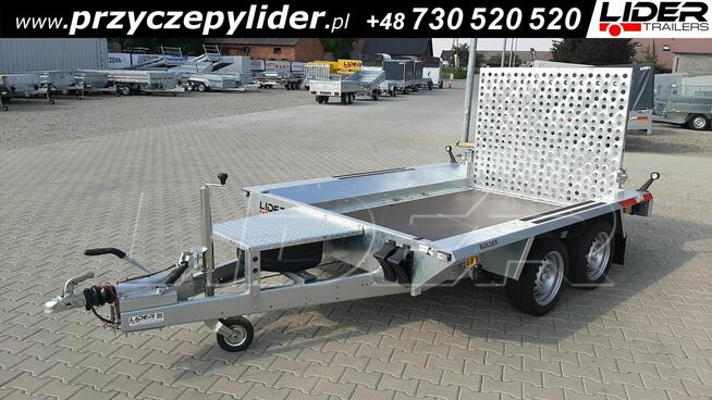 TM-289 przyczepa 260x150cm, Builder 2615 do koparki sprzętu