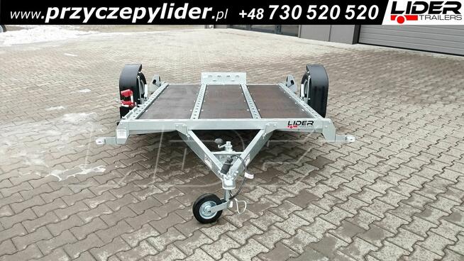 TM-132A przyczepa 261x161cm, MOTOQUAD 2616 do 3 motocykli