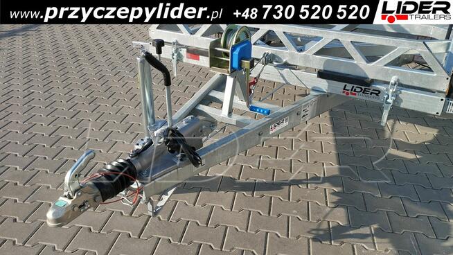 LT-200 przyczepa 300x200x190cm, kablowa do przewozu bębna