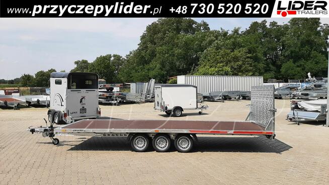 TM-383A przyczepa 593x215cm, Universal 6021 wychylana