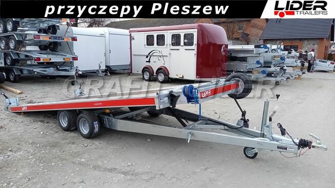 TM-258 laweta CarKeeper 4820, 480x206cm, uchylna kipper