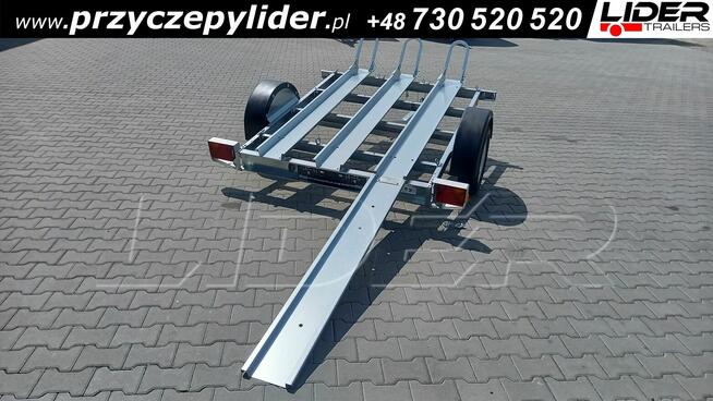 NP-075 przyczepa 225x148xcm N7-221 PM3 MOTO do 3 motocykli