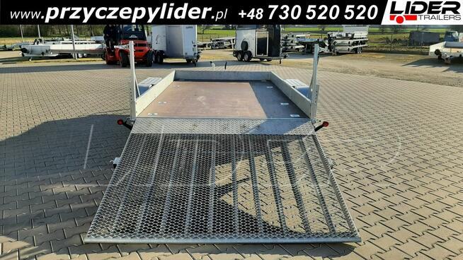 NW-050 przyczepa 350x196x18cm, do przewozu minikoparki