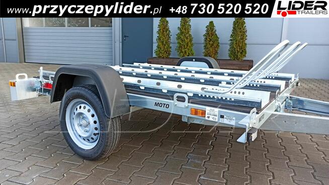 TM-364 przyczepa 200x155cm, MOTO 3 do przewozu 3 motocykli