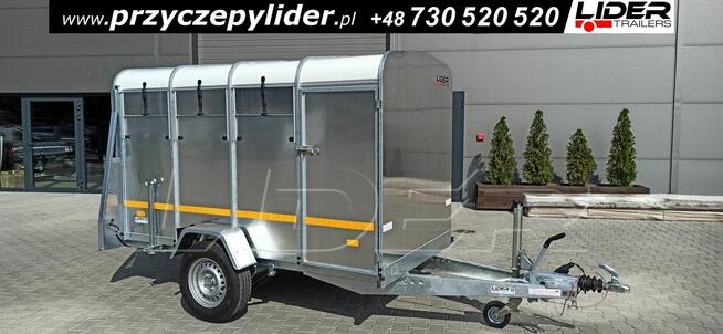 NW-008 przyczepa 258x140x148cm, do bydła, zwierząt