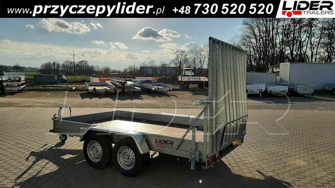 NW-050 przyczepa 350x196x18cm, do przewozu minikoparki