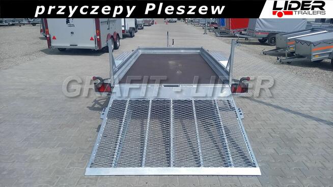 LT-165 przyczepa 350x180x20cm, do przewozu minikoparki