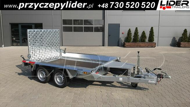 TM-289 przyczepa 260x150cm, Builder 2615 do koparki sprzętu