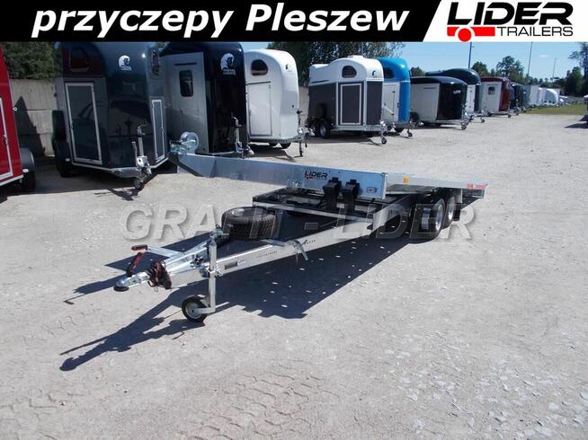 TM-231 przyczepa Carkeeper 460x203cm, laweta wychylana