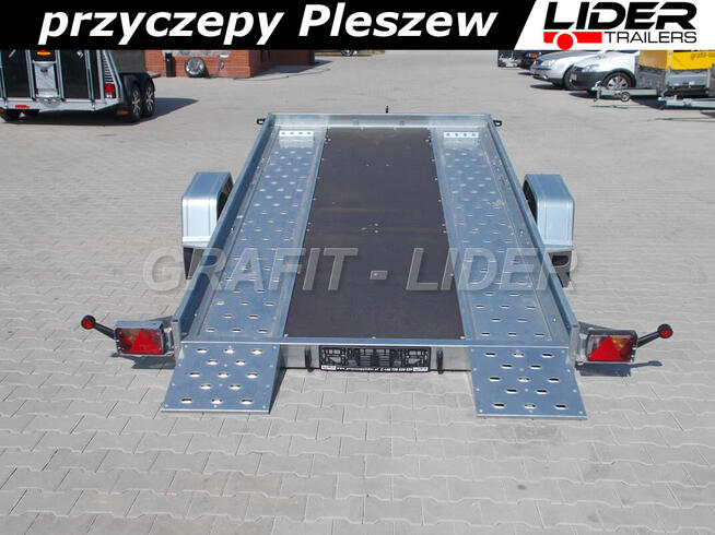 TM-121 przyczepa 353x184cm, Car Flat 3518U laweta do aut