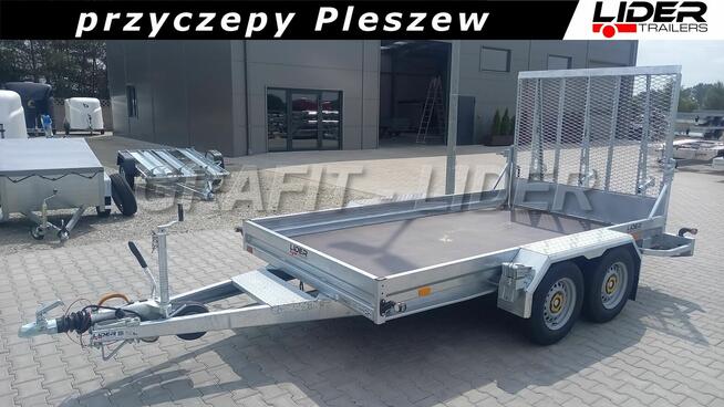 LT-165 przyczepa 350x180x20cm, do przewozu minikoparki
