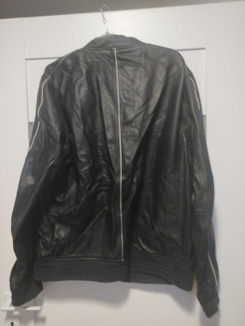 Kurtka skórzana Massimo Dutti