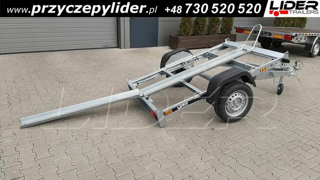 TM-050 przyczepa 200x107cm do transportu 1 motocykla
