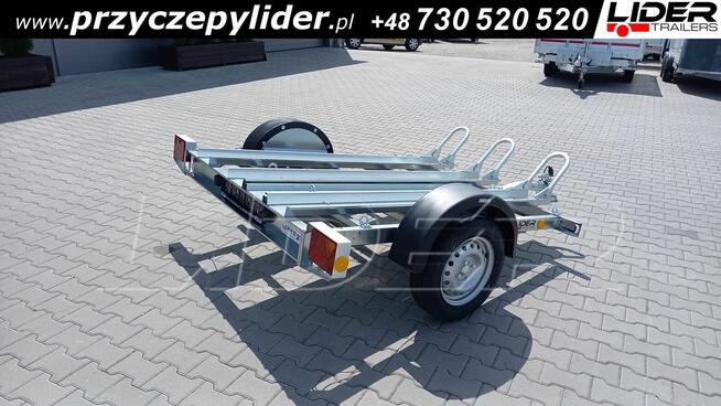 NP-075 przyczepa 225x148xcm N7-221 PM3 MOTO do 3 motocykli