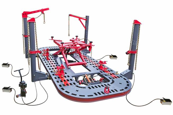 Rama naprawcza 4T 4x DOZER!! płyta blacharska z podnośniki