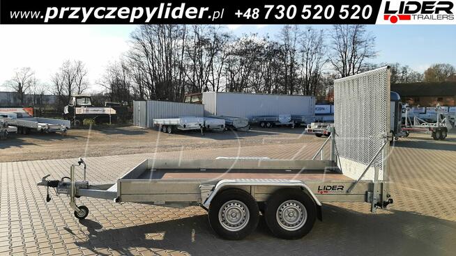 NW-050 przyczepa 350x196x18cm, do przewozu minikoparki