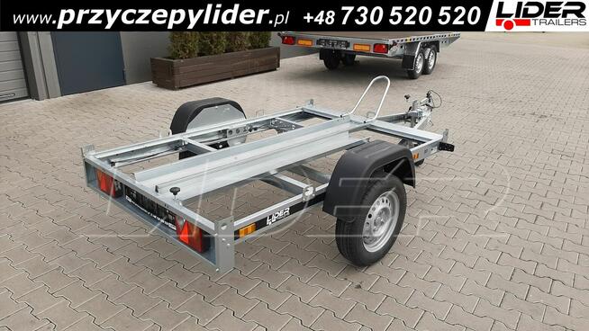 TM-050 przyczepa 200x107cm do transportu 1 motocykla