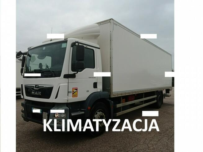 MAN TGM 18.250 Euro6 ład. 10300kg, kontener 21 palet winda Sprowadzony