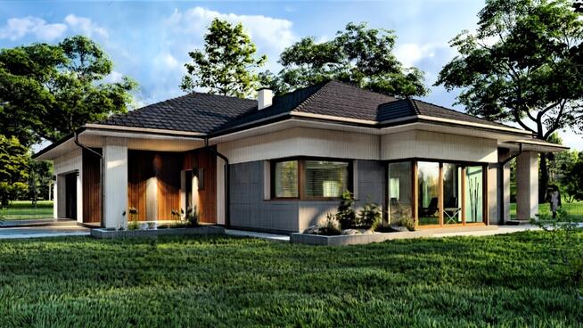 Rozpoczętą budową domu parterowego