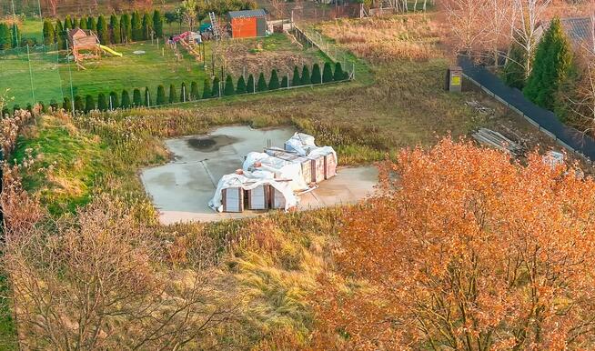 Rozpoczętą budową domu parterowego