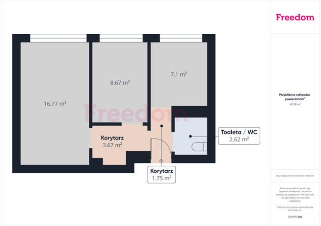 2-pokojowe mieszkanie blisko Olsztyna