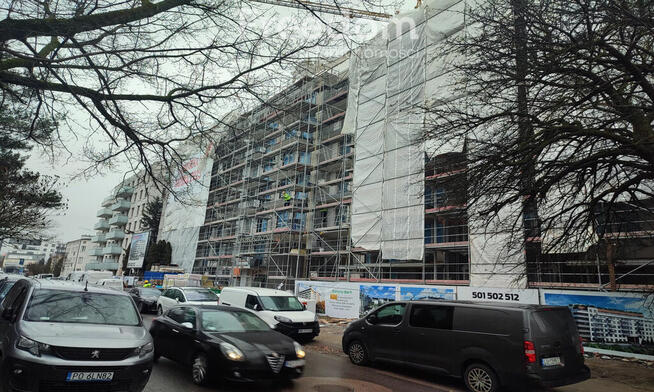 Nowoczesne 2 pokojowe mieszkanie z balkonem