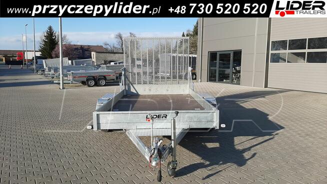 NW-050 przyczepa 350x196x18cm, do przewozu minikoparki