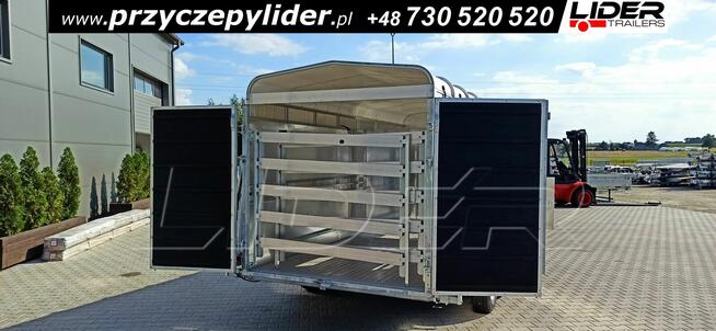 NW-017A przyczepa 430x177x186cm, do bydła, zwierząt