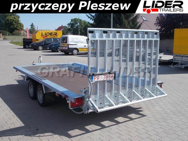 TM-223 przyczepa 394x182x25cm, builder 3 4018 do minikoparki