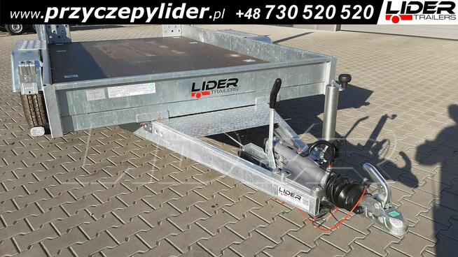 NW-049 przyczepa 350x196x18cm, do przewozu minikoparki