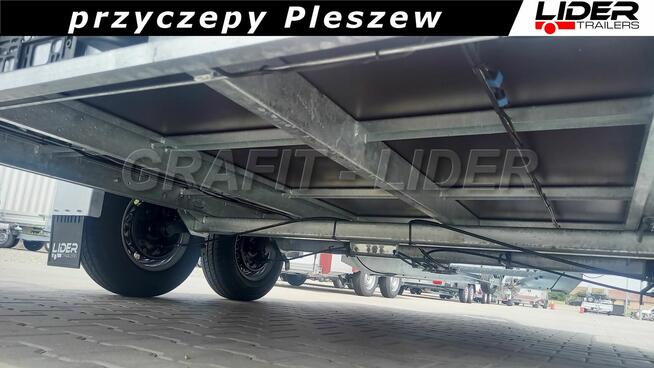 LT-165 przyczepa 350x180x20cm, do przewozu minikoparki