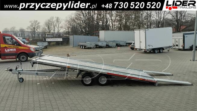 TM-231A przyczepa Carkeeper 460x203cm, laweta wychylana