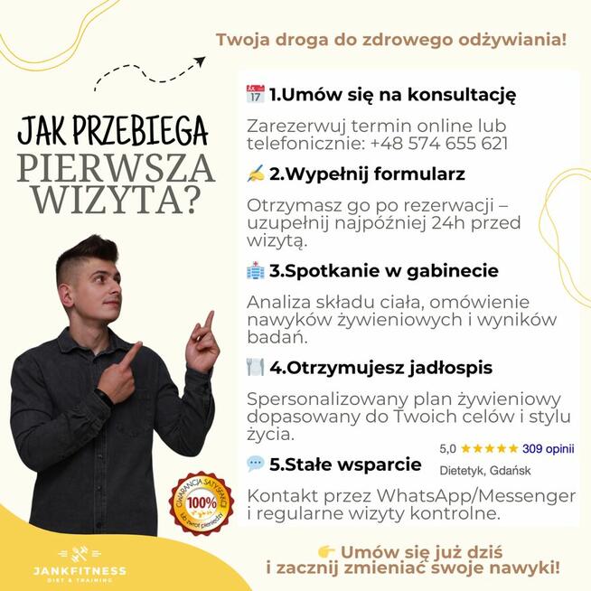 Współpraca z dietetyczna- dietetyk Łukasz Jank | JANKFINTESS