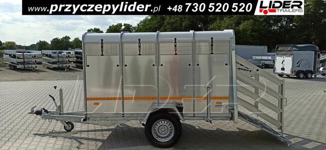 NW-008 przyczepa 258x140x148cm, do bydła, zwierząt