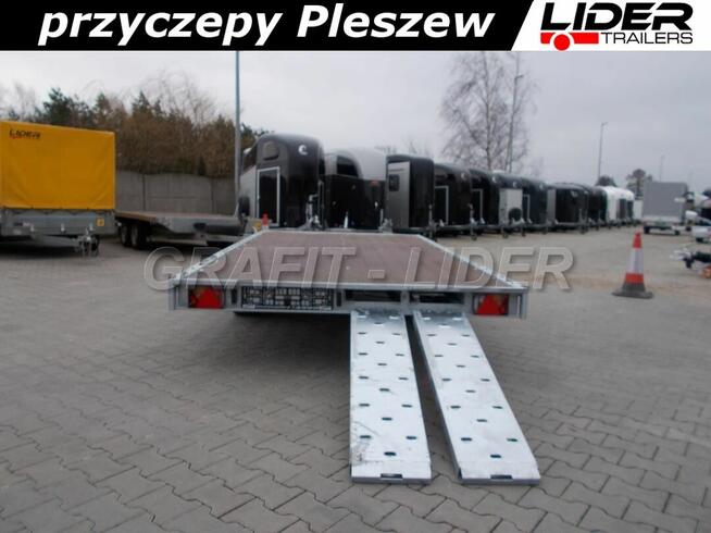 TM-032 przyczepa 406x202cm, CarKeeper 4020 laweta uchylna