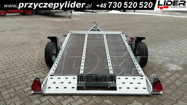 TM-132A przyczepa 261x161cm, MOTOQUAD 2616 do 3 motocykli