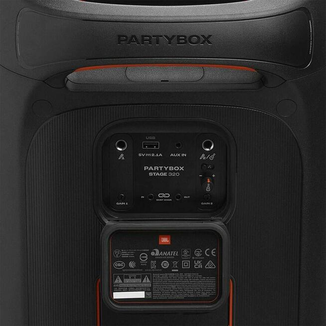 Wynajem Głośnik JBL PartyBox 320 Bluetooth 18h+mikrofon