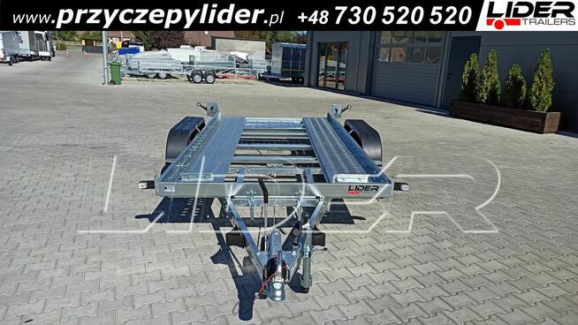 TM-360 przyczepa 400x180cm, Car Flat 4018/2 laweta do aut