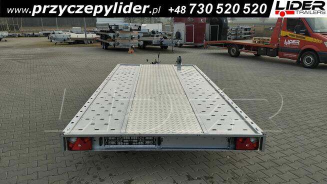 TM-231A przyczepa Carkeeper 460x203cm, laweta wychylana