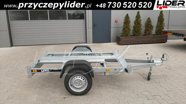 TM-050 przyczepa 200x107cm do transportu 1 motocykla