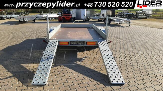 NW-049 przyczepa 350x196x18cm, do przewozu minikoparki