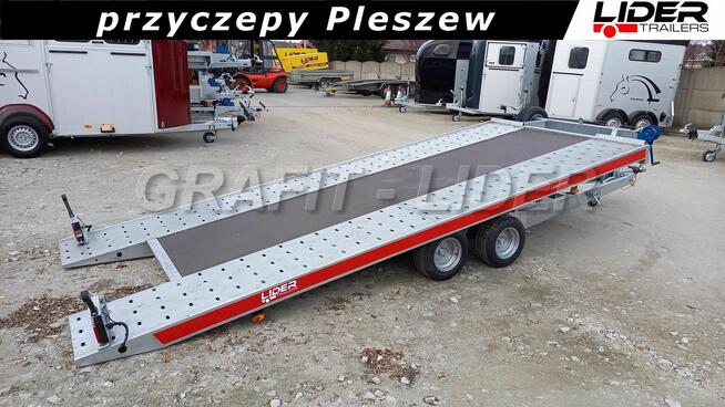 TM-258 laweta CarKeeper 4820, 480x206cm, uchylna kipper