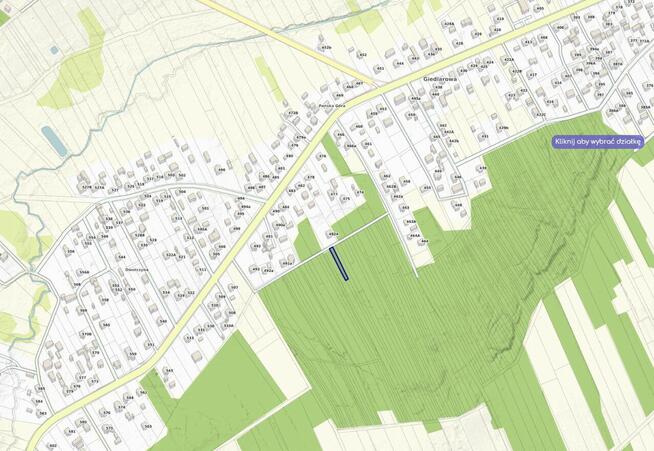 SPRZEDAM DZIAŁKI LEŚNE W GIEDLAROWEJ