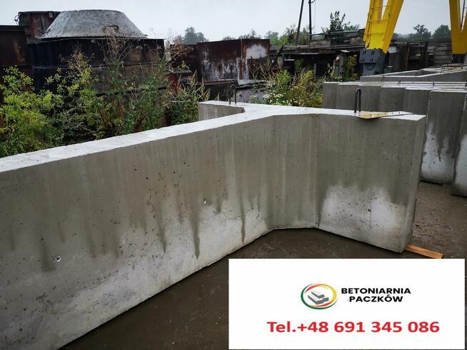 Beton, płyty drogowe, mury oporowe typu Li T