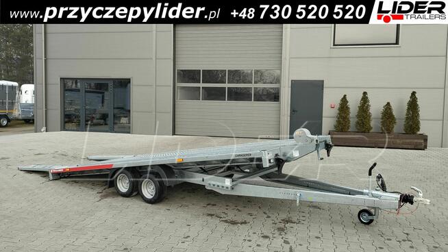 TM-231A przyczepa Carkeeper 460x203cm, laweta wychylana